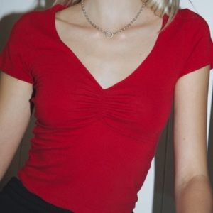 Brandy Melville Red Top